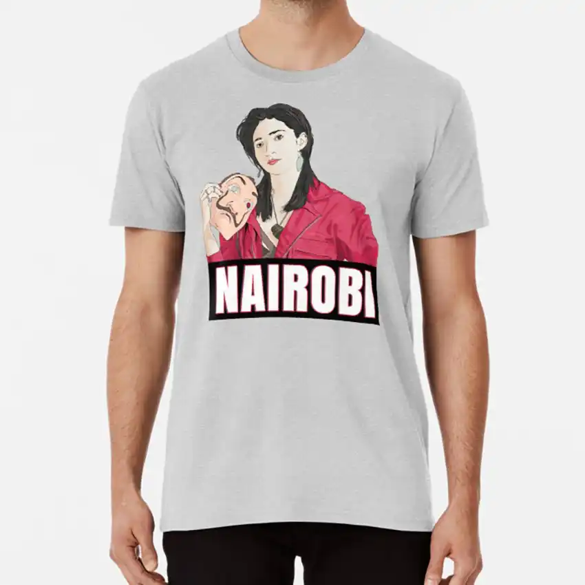 T shirt nairobi casa de papel Clearance