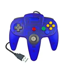 Controle para jogos nintendo n64, joystick para pc e computador