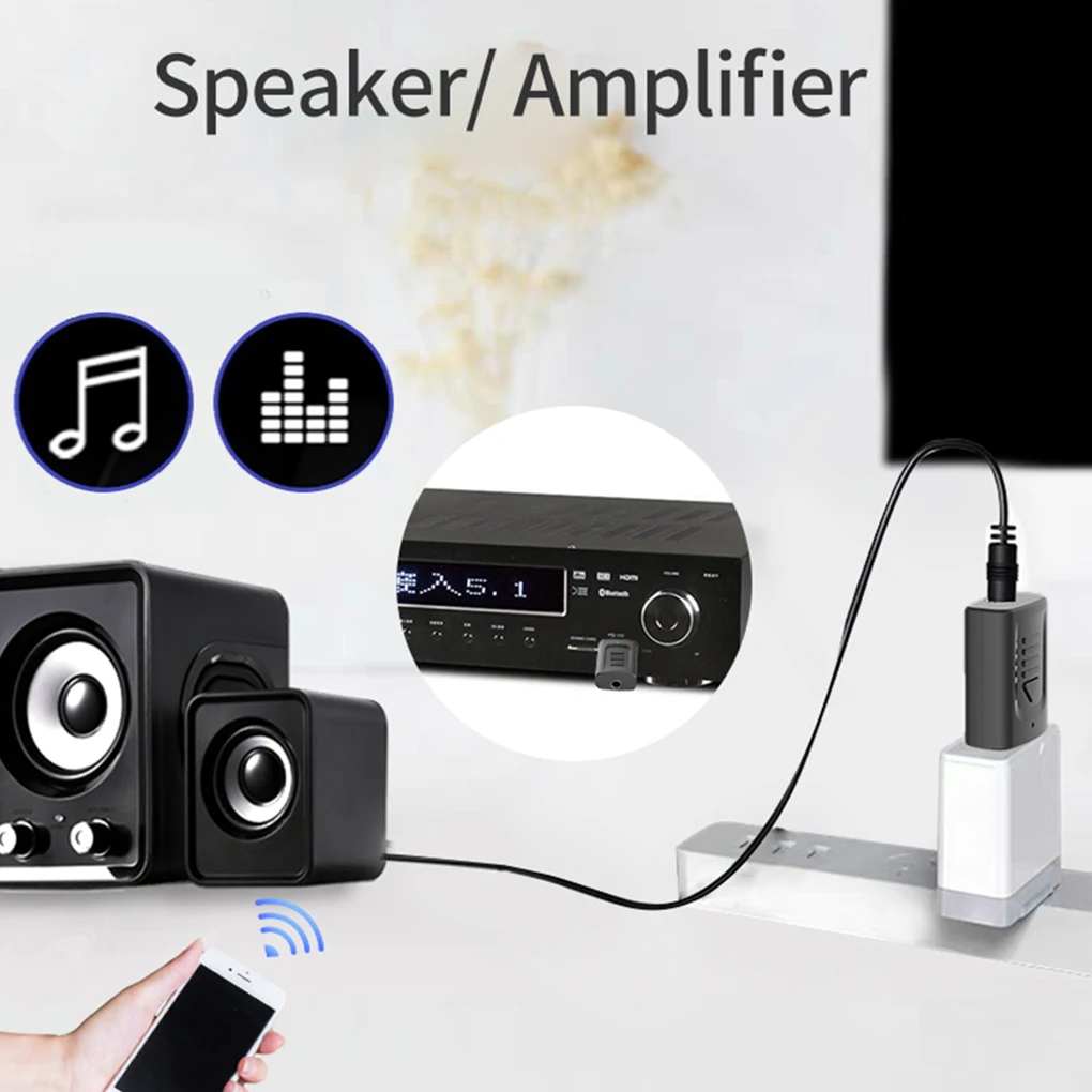 Мини Bluetooth 5 0 аудио приемник передатчик 4 в 1 3 мм Jack AUX USB стерео музыка Беспроводной