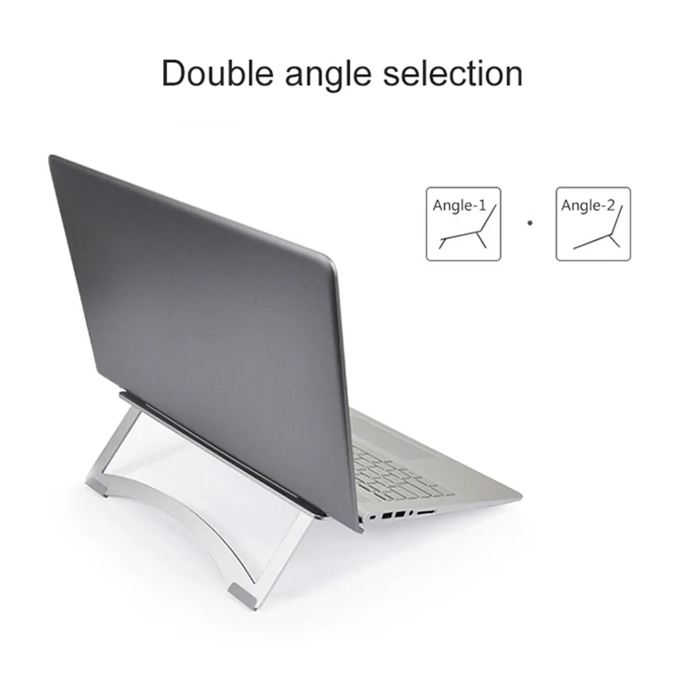 Складная подставка для ноутбука Регулируемая подставка для ноутбука держатель для Macbook Air Pro lenovo портативная вентиляция компьютера из алюминиевого сплава