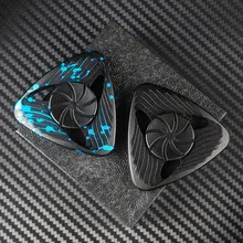 Классный Phantom треугольной формы Непоседа высокоскоростной Спиннер Матовый алюминий сплав ручной Спиннер для повседневного использования взрослые, страдающие СДВГ Антистресс игрушка подарок