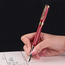  1Pcs New Listing fashion Luxury quality Lanbitou 8066 Colors Business  Fountain Pen student School Stationery Supplies ink pens 