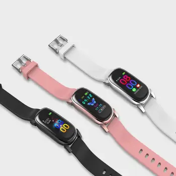 

YD8 Smart Bracelet Heart Rate Sleep Monitoring Touch Thermometer Waterproof Temperature Measurement Smart Sports Watch