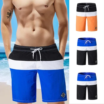 

2020 Mens Board Shorts Men Beach Swimsuit Short Male Bermudas Beachwear Bathing Suit Quick Dry Short