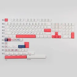 131 chaves gmk pacote pbt keycap cereja perfil dye sub keycaps para mx switch gmmk pro teclado mecânico 61 64 84 108 layout