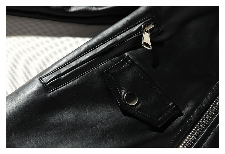 Модные мужские кожаные куртки Slim Fit Chaqueta Marron Hombre Свободное пальто кожаные мужские куртки Мотоциклетные Куртки мужские Deri Ceket