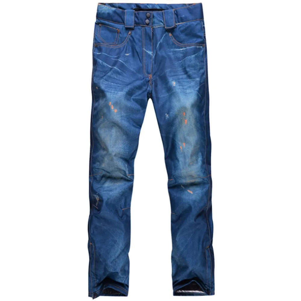 Winter Profession Snowboard Pants Outdoor Men Ski Pants Waterproof Windproof Snow Trousers Breathable Warm Ski Clothes