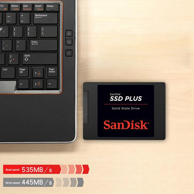 sandisk SATA III Plus SSD 120 ГБ 240 ГБ 480 Гб HDD Внутренний твердотельный накопитель Жесткий диск для ноутбука