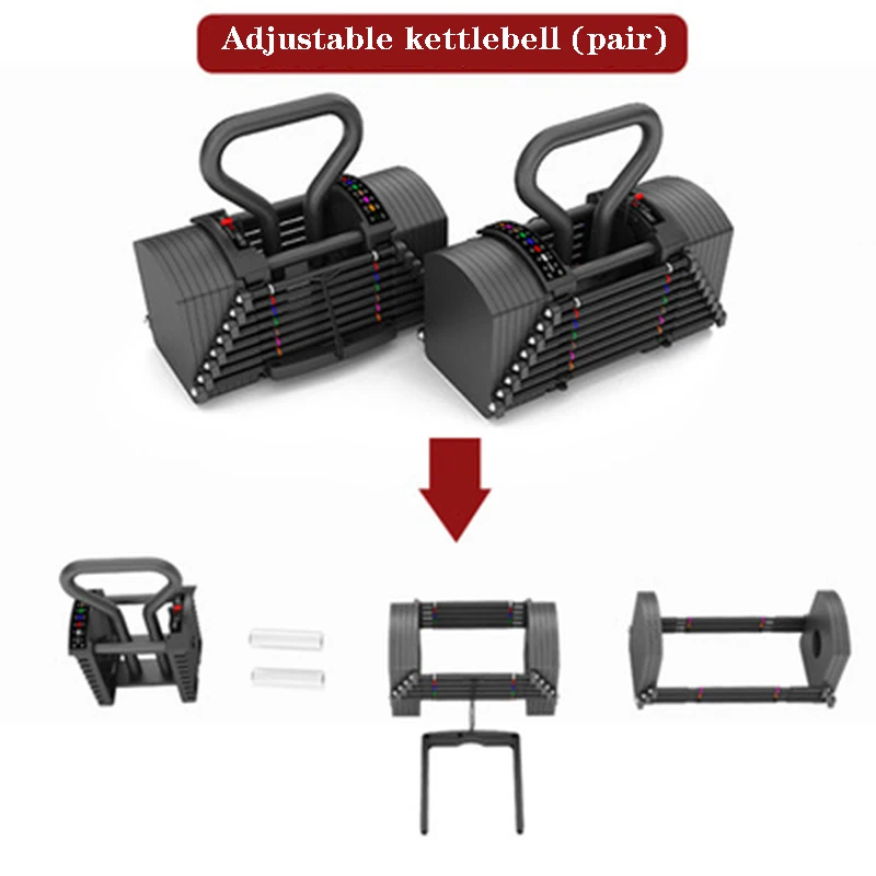 Adjustable Dumbbell, Straight Barbell, Curved Barbell, 79kg-88kg, Hot Sale, New,
