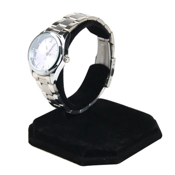 

Flannel C-type Design Jewelry Bracelet Watch Display Stand Shelf Stand Leather Frame Wrapped Outside