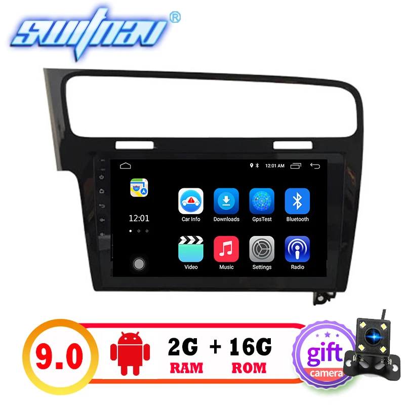 

SWITNAV 10.2" Big Screen Android 9.0 CAR DVD Player For VOLKSWAGEN GOLF 7 car multimedia support DVR DAB OBD car audio gps