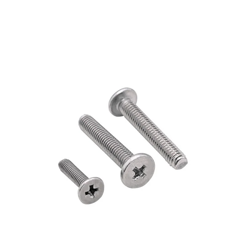 Description Picture 4 of item25/50pcs M1.4 M1.6 M2 M2.5 M3 Mini Micro Cross Phillips Ultra Thin Low Wafer Flat Head Screw Bolt for Laptop Phone Glasses