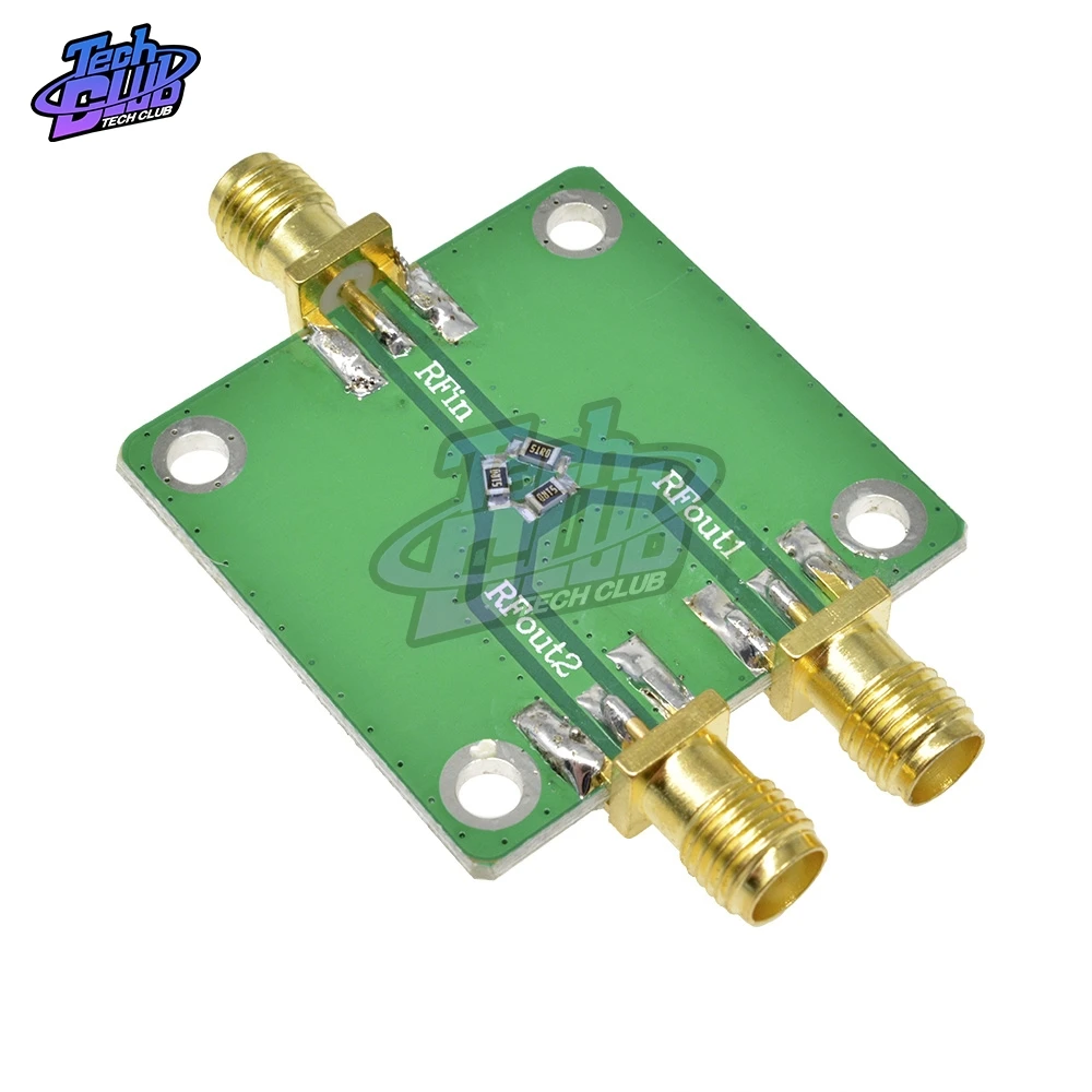 DC-5GHz сплиттер мощности RF сопротивления СВЧ от 1 до 2 комбайнер SMA радиочастотный