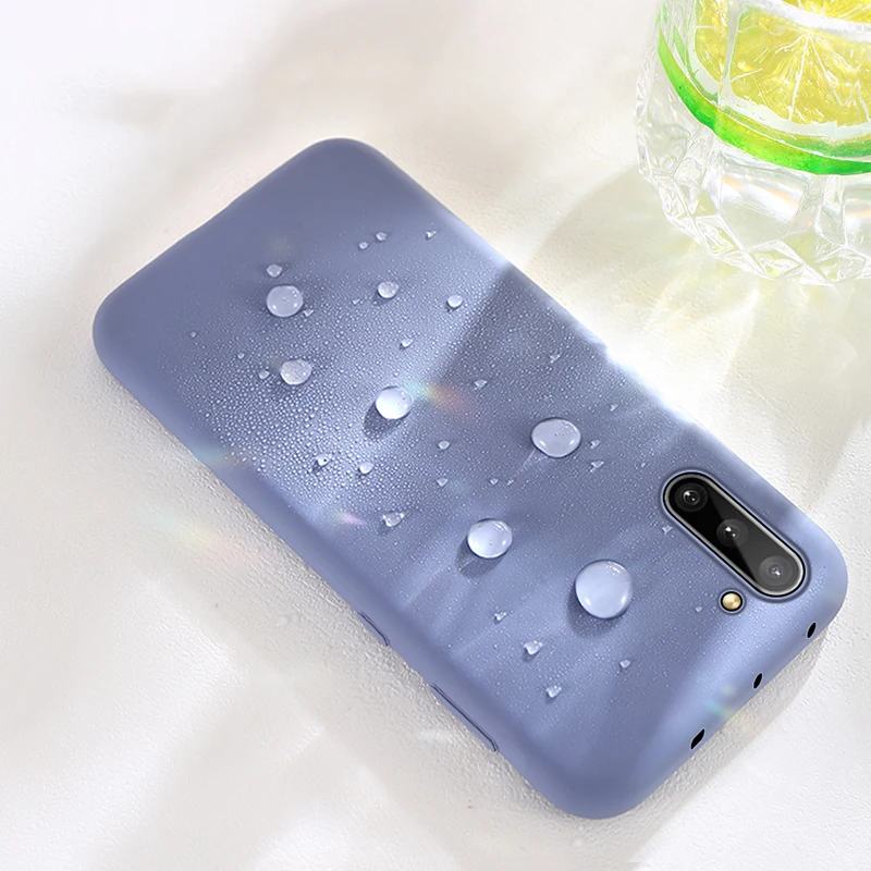 

DATALAND Thin Soft Case For Samsung s8 case Liquid Silicone Rubber Soft Cover For noet8 9 S8 S9 S10 PLUS S10e Phone Cases cover
