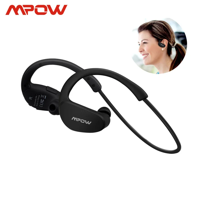 Online Mpow MBH6 Cheetah 4.1 Auriculares Auriculares Bluetooth AptX Deporte Auricular Inalámbrico Auriculares Con Micrófono para iPhone Android Teléfono