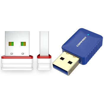 

1 Pcs Mini Wireless Network Card & 1 Pcs USB Wireless Wifi Adapter Wireless Network Card WiFi Signal Receiver