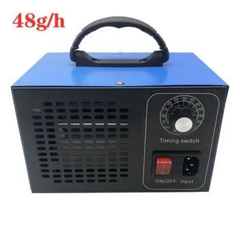 

48g/h ozone generator Machine Stainless steel Air water Purifier Sterilizer treatment Ozone addition to formaldehyde 220V