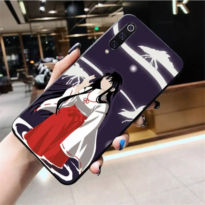 phone case for huawei Inuyasha Platycodon Black Cell Phone Case for Huawei Honor 30 20 10 9 8 8x 8c v30 Lite view pro cute phone cases huawei Cases For Huawei