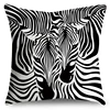 Decorative Zebra Pillow Case 45 * 45cm Polyester Cushion Cover Home Decoration Bohemia Car Sofa Pillow Cover 4