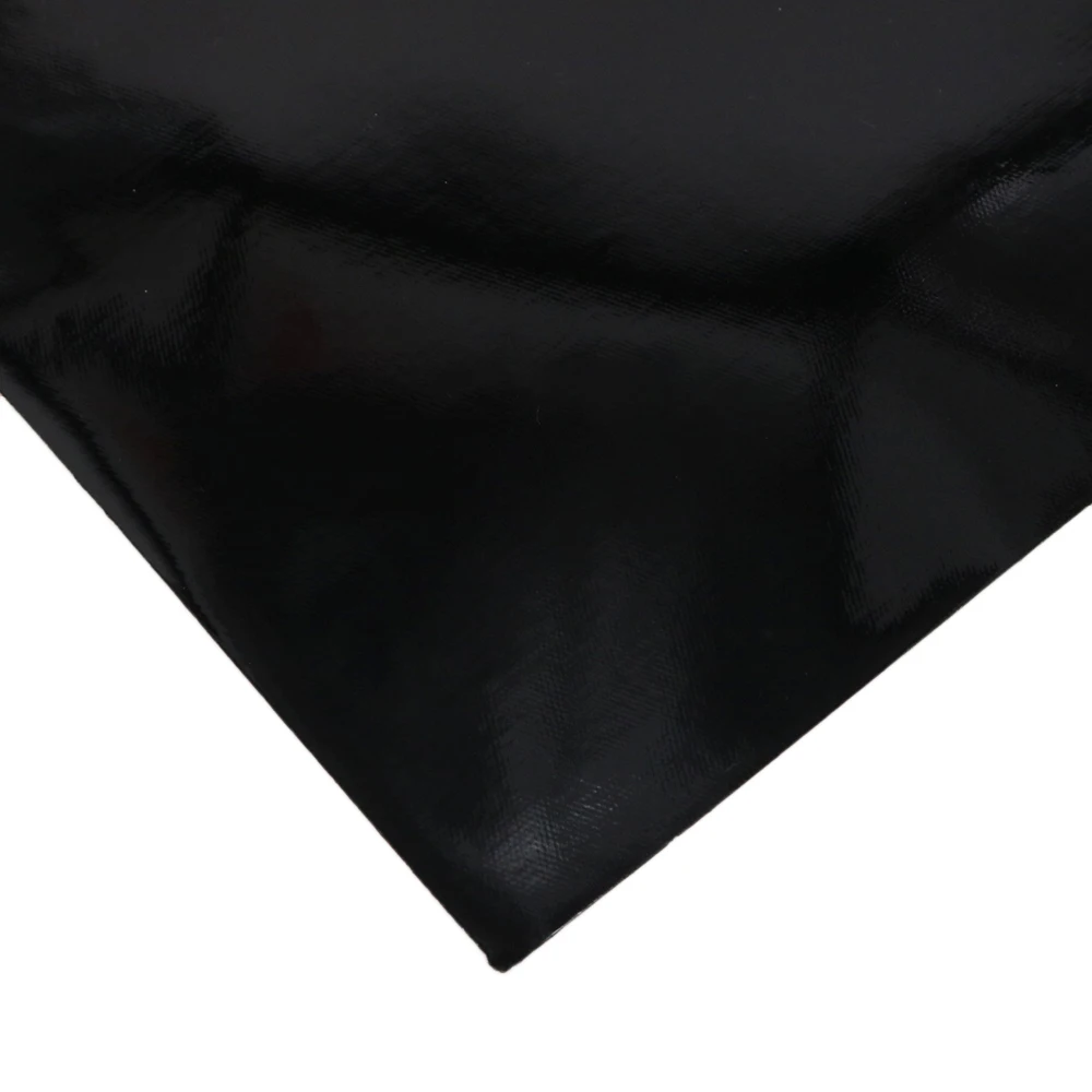 Black Color Series Faux Leather Sheets Shimmer Chunky Glitter Solid Color Jelly Metallic Synthetic Leather Fabric for DIY Crafts Leather Fabric Glitter Fabric