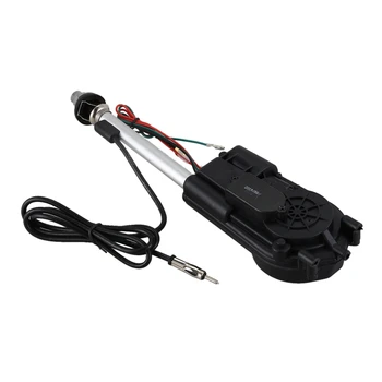 

Car Electric Aerial Radio Automatic Booster Power Antenna Kit Black