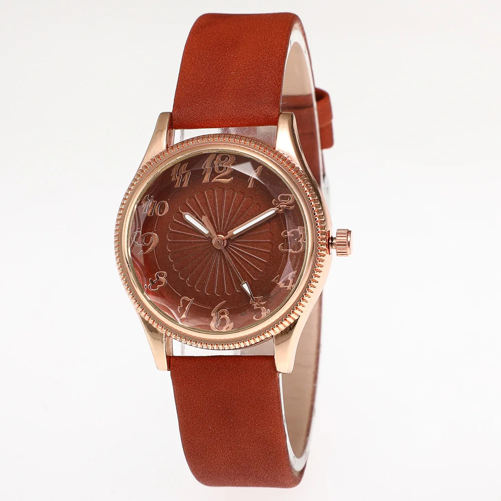 

Fashion Ladies' Watch Korean-style Simple Night Light Watch Douyin-Casual Leather Belt WOMEN'S Watch