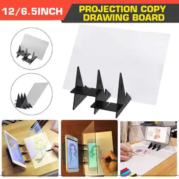 

6/12 inch Portable Painting Magic Painter Projection Anime Copy Stereoscopic Pc Child Tracing Board Fan Copy Station