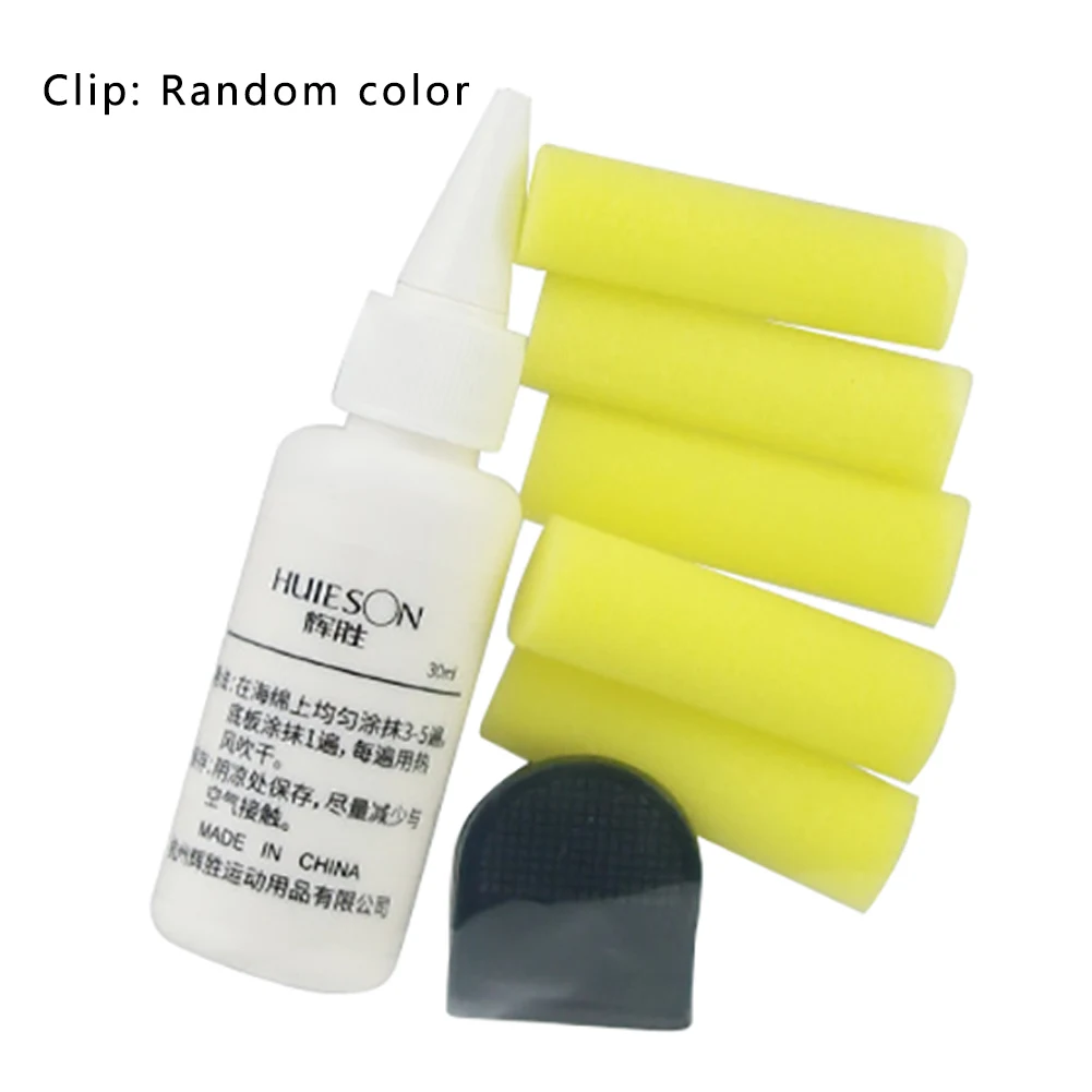 

30ml Professional Table Tennis Racket DIY Sponge Easy Apply Non Toxic Rubber Paddle Equipment Clamp Repair Inorganic Glue Kit