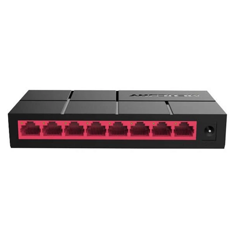 8-портовый гигабитный настольный коммутатор компактный 1000 Мбит/с Ethernet LAN