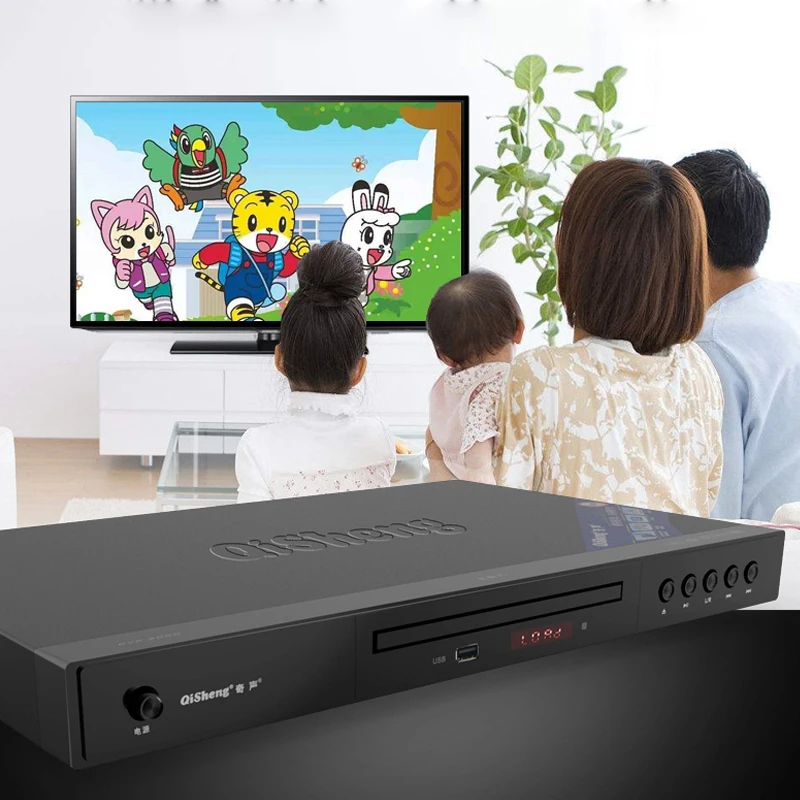 Полноформатный домашний DVD плеер Kaolanhon VCD CD портативная EVD машина для детей HD HDMI 5 1