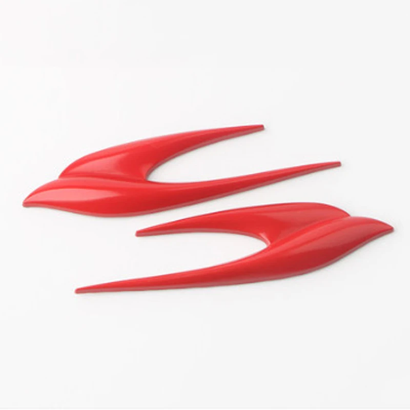 

Car Swallow Shape Aluminum Alloy 3D Fender Sticker Car Tail Box Body Decoration Sticker Suitable for Most Models Car Decal