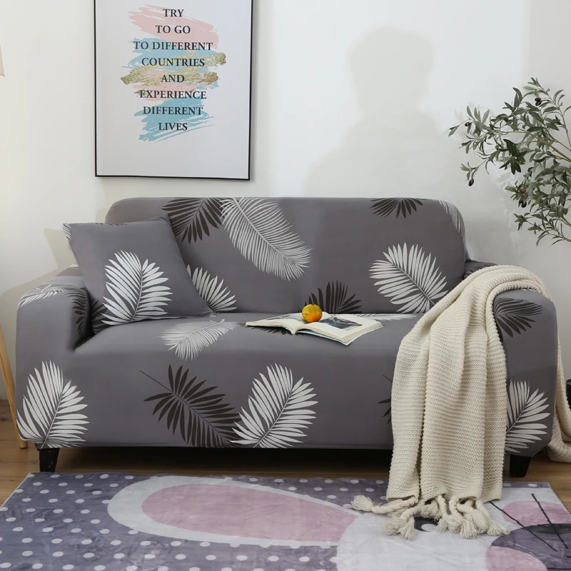 Строка печатных диванных чехлов для гостиной диван Ipad Mini 1/2/3/4 сиденья обивки кресел стрейчевого материала чехол для дивана - Цвет: color 16