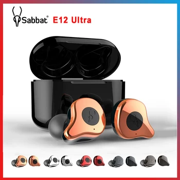 

Sabbat E12 Ultra Wireless Bluetooth Headphones TWS Headsets Bluetooth 5.0 Auto-pairing with Mic Support Wireless Charge 750mAh