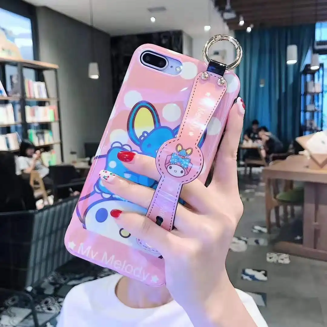 Nova5 милый My melody ремешок мягкий чехол для телефона huawei p20 p20pro P30pro mate20 nova4 мультяшный чехол синий луч - Цвет: Blue ray case
