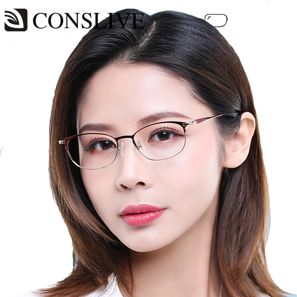 Titanium Multifocal Glasses Women for Prescription Small Optical