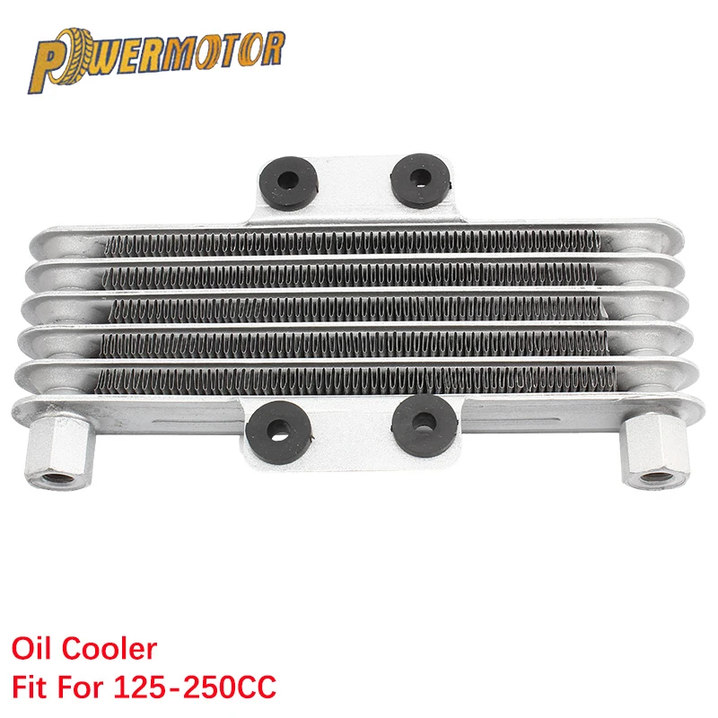 Moto Oil Cooler Motorcycle Oil Radiator Dirt Bike 2t 250cc Engine