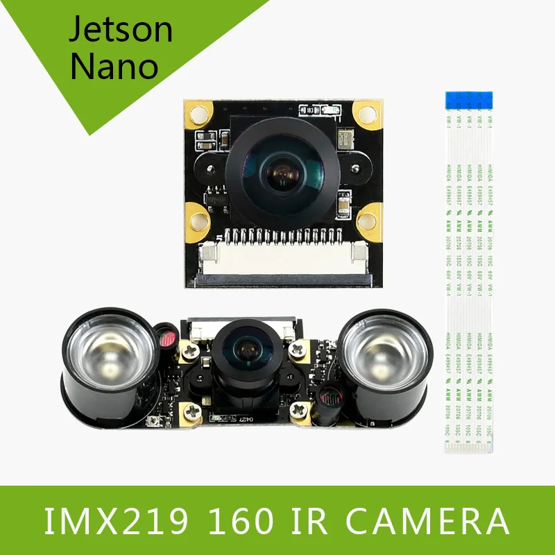 IMX219 Камера 77/120/160/200 ° угол обзора ИК Камера применимо для Jetson Nano - Цвет: IMX219 160 IR Camera