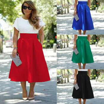 

Madam clothing OVRCOS 2019 New Dress Stitching Short-Sleeved Dress round Neck Pettiskirt Dress
