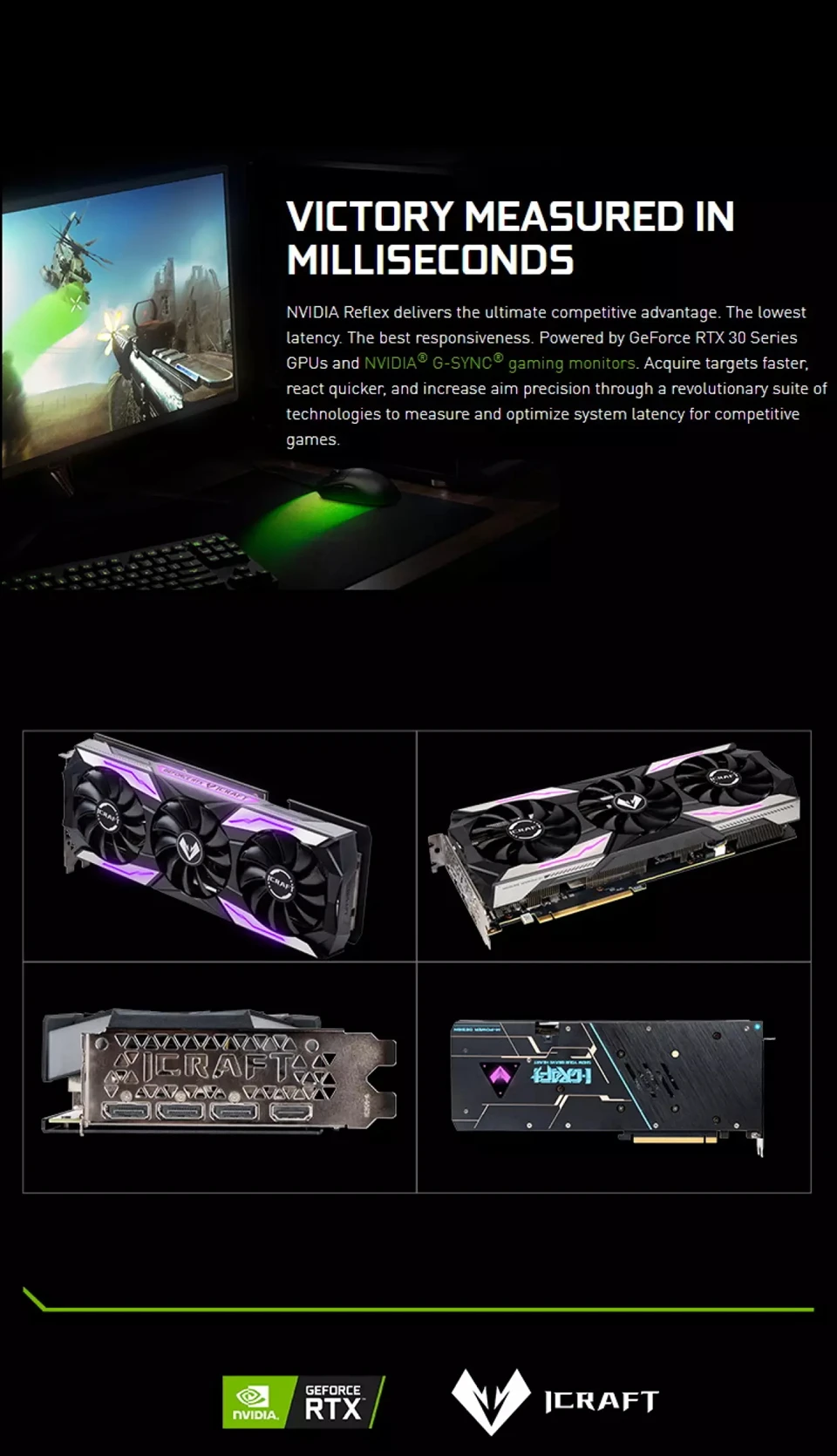 MAXSUN Graphics Card RTX 3060Ti iCraft OC 8GB GDDR6 GPU NVIDIA Computer PC 256bit PCI Express X16 4.0 RGB Gaming Video Cards New video card in computer