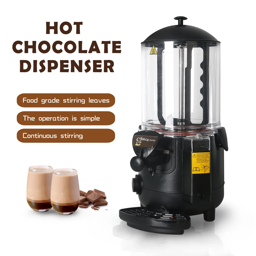  Commercial Hot Chocolate Maker Machine Chocolate Dispenser  Warmer for Heating Chocolate Coffee Milktea,Chocolate Heating and Mixing  Machine Temperature Adjustable,220V-10L: Home & Kitchen