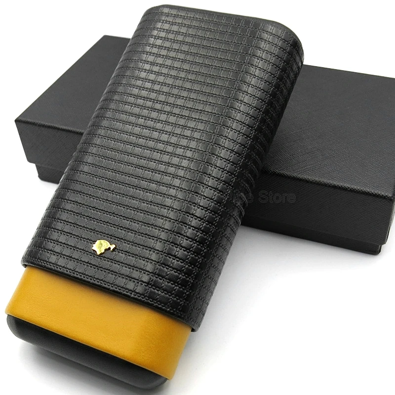 Чехол Cohiba для сигарет в клетку футляр хранения из кедровой древесины черного и