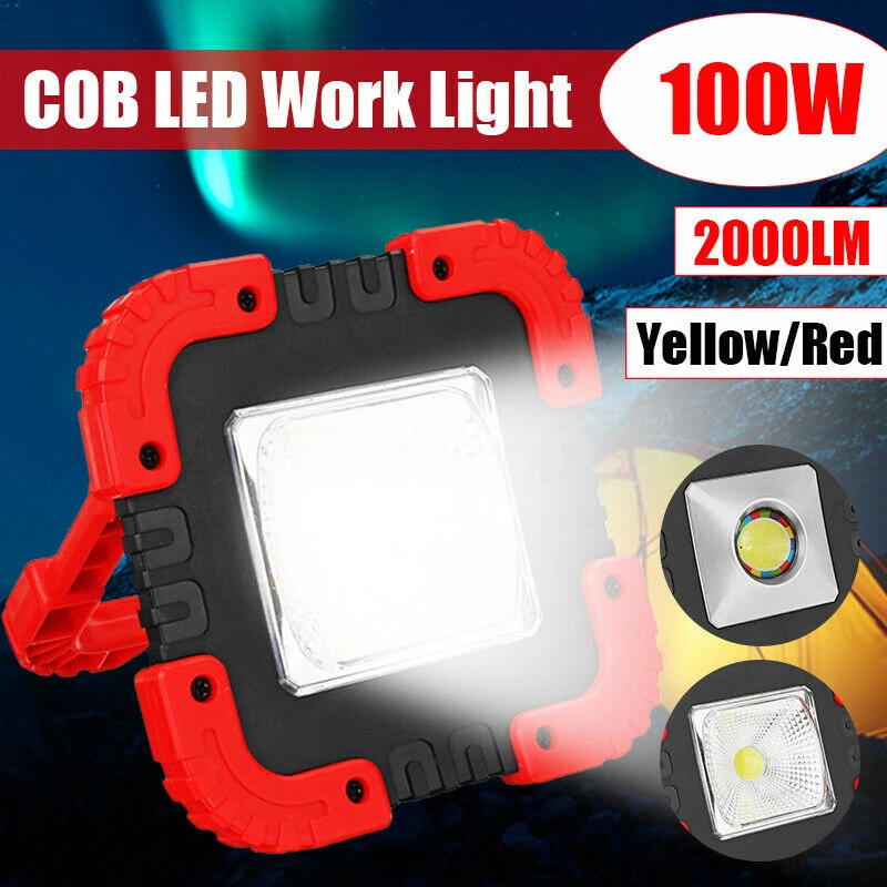 

ZANCAKA 2020 NEW Led Portable Spotlight Super Bright USB Led Work Light Rechargeable for Outdoor Camping Lamp Led Flashlight New