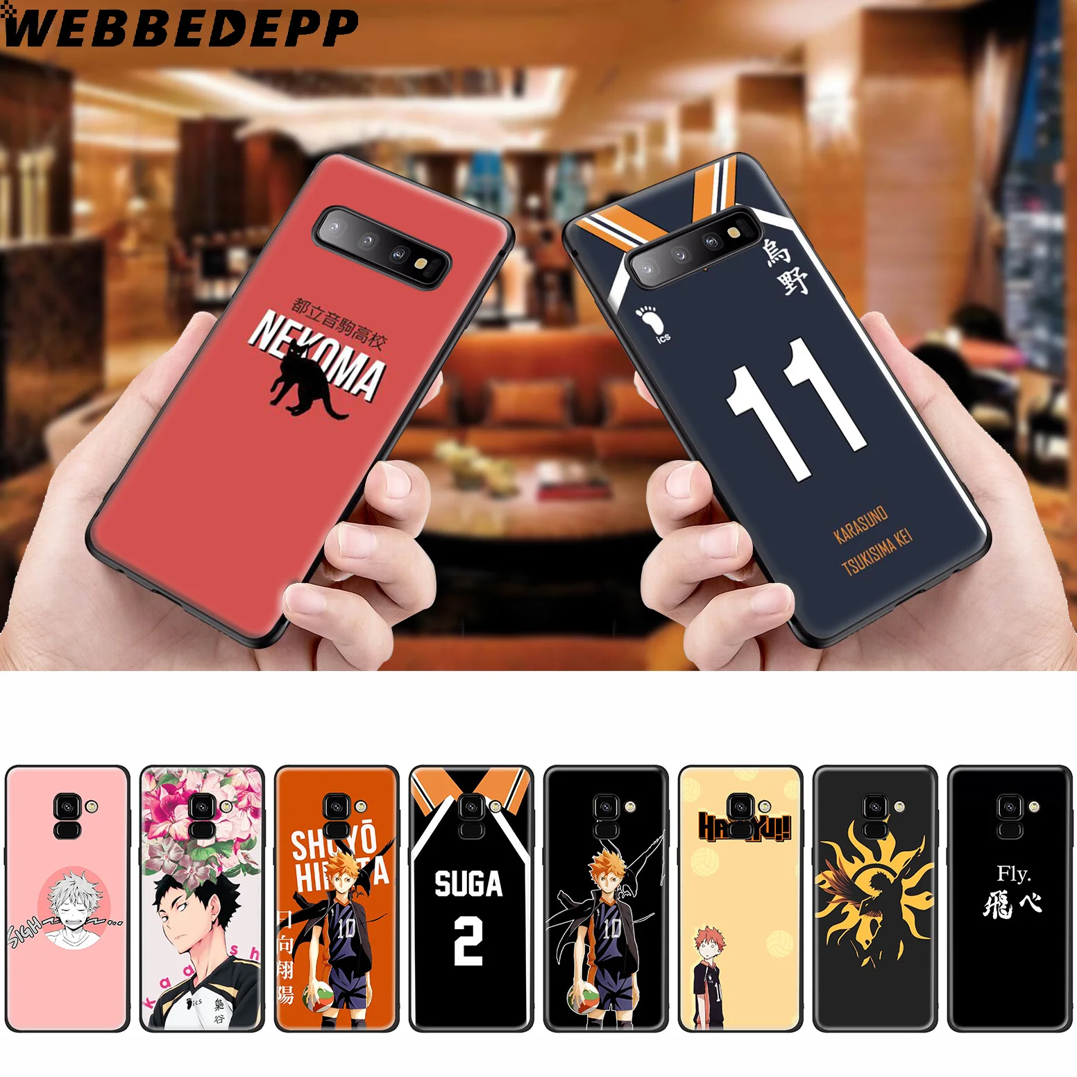 Мягкий чехол Haikyuu с аниме для Samsung Galaxy A50s A40s A30s A20s A10s телефона мягкий ТПУ |