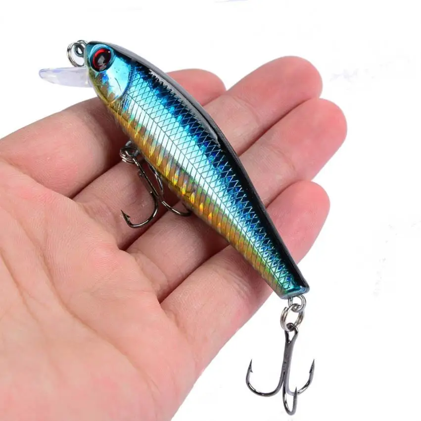 Hot 1PCS 85mm 9.2g Wobblers Japan Model Sinking Minnow Fishing Lures  Jerk Bait Bass Pike Carkbait Swimbait Professional Bait