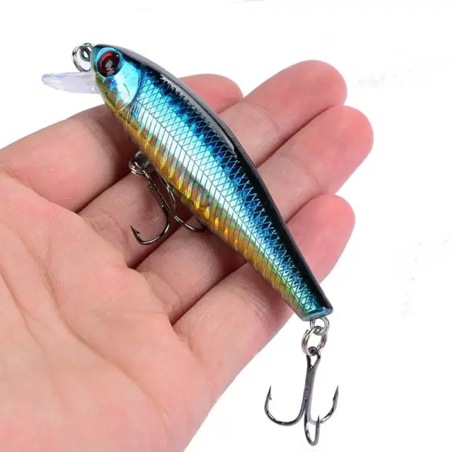 Hot 1PCS 85mm 9.2g Wobblers Japan Model Sinking Minnow Fishing Lures  Jerk Bait Bass Pike Carkbait Swimbait Professional Bait 3
