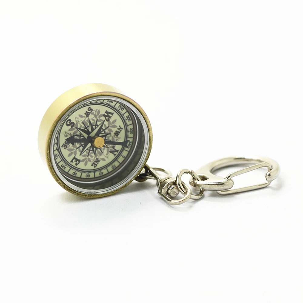 Mini Survival Compass Portable Outdoor Camping Hiking Climbing Pocket Navigator