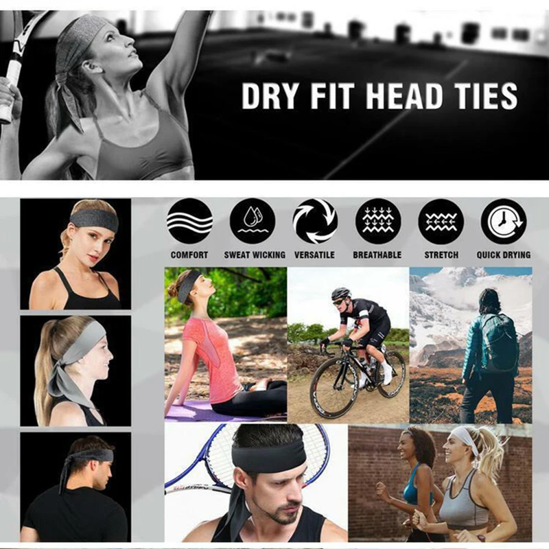 Spider Pattern Designs Outdoor Sports Cycling Running Tennis Anti-Slip Sweatbands Headbands