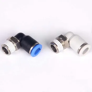 

PL 8-N03 8mm-3/8 NPT thread Elbow Thread push-in fittings