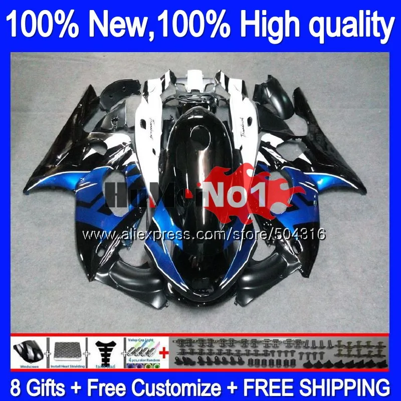 YZF 600R для YAMAHA Thundercat YZF-600R 39MC. 36 YZF600R 2002 2003 2004 2005 2006 2007 96 02 03 04 05 06 07 обтекатель цвет синий, черный; большие размеры