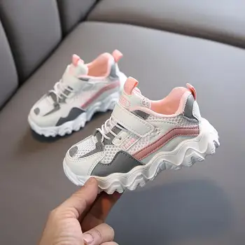 

Children Casual Shoes for Girls Sneakers Boys Sport Shoes Spring Summer Soft Bottom Baby Toddler Flat Sandals Kids Running Shoes